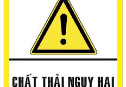 XỬ PHẠT HÀNH CHÍNH TRONG LĨNH VỰC CHẤT THẢI NGUY HẠI