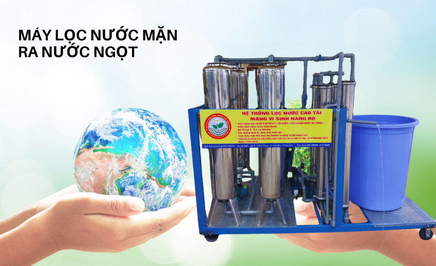 MÁY LỌC NƯỚC MẶN RA NƯỚC NGỌT